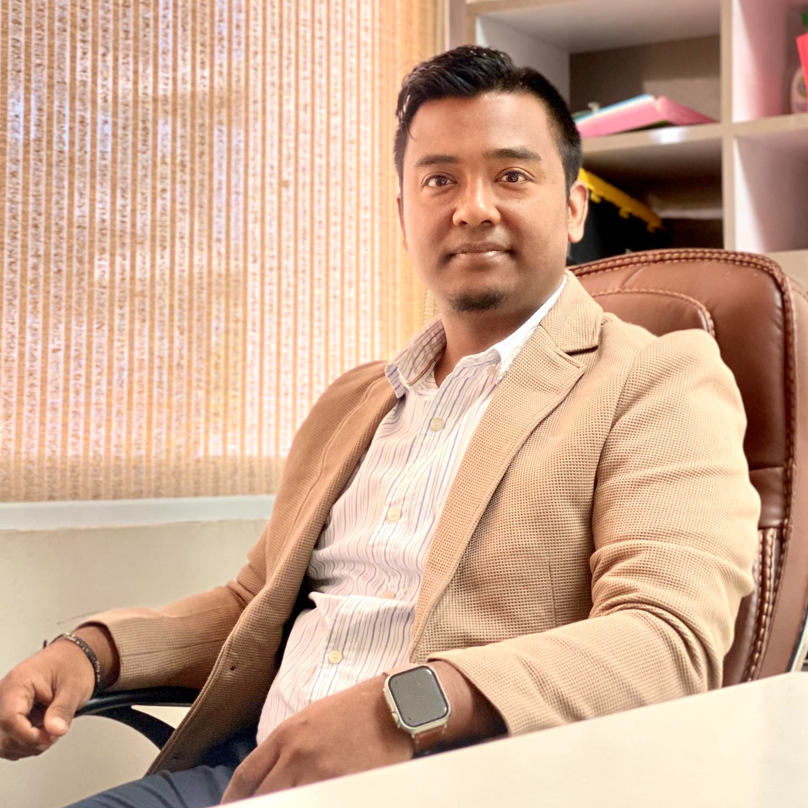 President Samit Katila Shrestha